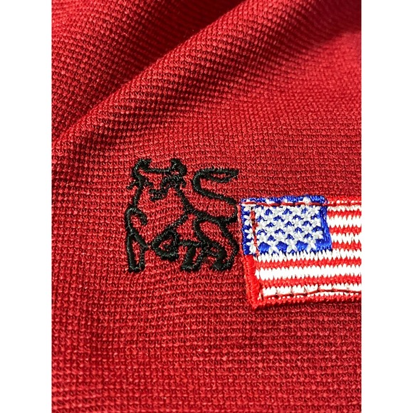 FootJoy ProDry Performance Long Sleeve Mock Golf Shirt XL Merril Lynch Logo - Picture 6 of 10